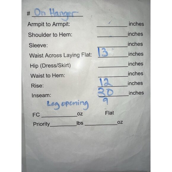 Levi’s Vintage Jeans Women’s Rare Ulta High Rise Wide Leg Denim 70’s -80’s P - Picture 8 of 11